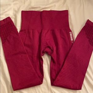 Gymshark high waisted seamless leggings.
